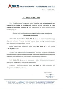 Referencje Anko parking